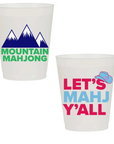 Mahjong Shatterproof Frost Flex Cups