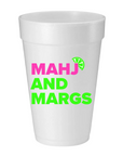 Mahjong Foam Cups