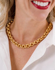 Double Link Chain Necklace
