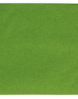 A square green cocktail napkin with a visible woven pattern, shown flat against a white background.