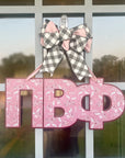 Pi Beta Phi Door Hanger