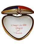 Heart Texas Flag Box