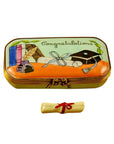 Congratulations Oval with Diploma Box