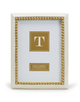 Gold Beads Photo Frame, 5x7