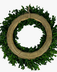 Preserved Boxwood Wreath 21" w/ Hanger