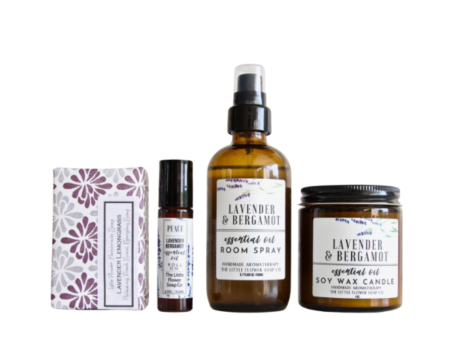 Lavender Bergamot Home and Gift Box