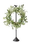 Adjustable Wreath Stand with Bird On Top