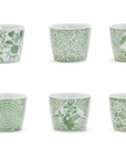 Country Side Green Cachepots