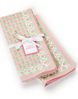 Floral Block Print Cloth Napkins