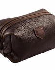 Theodore Leather Wash Bag