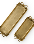 Long Gold Bows Tray