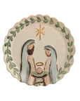 Nativity Round Platter