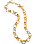 Cleopatra Regal Link Necklace - Gold