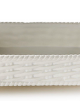 Basketweave Guest Towel Holder