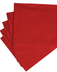 Paper Linen Red Cocktail Napkin