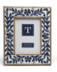 Blue Belle Bone Inlay Photo Frame