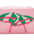Woven Icon Cosmetic Bag