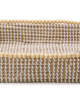 Natural Seagrass Decorative Rectangle Tray