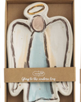 Farm Christmas Angel Tidbit Dish