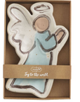 Farm Christmas Angel Tidbit Dish