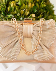 Gold Bow Clutch