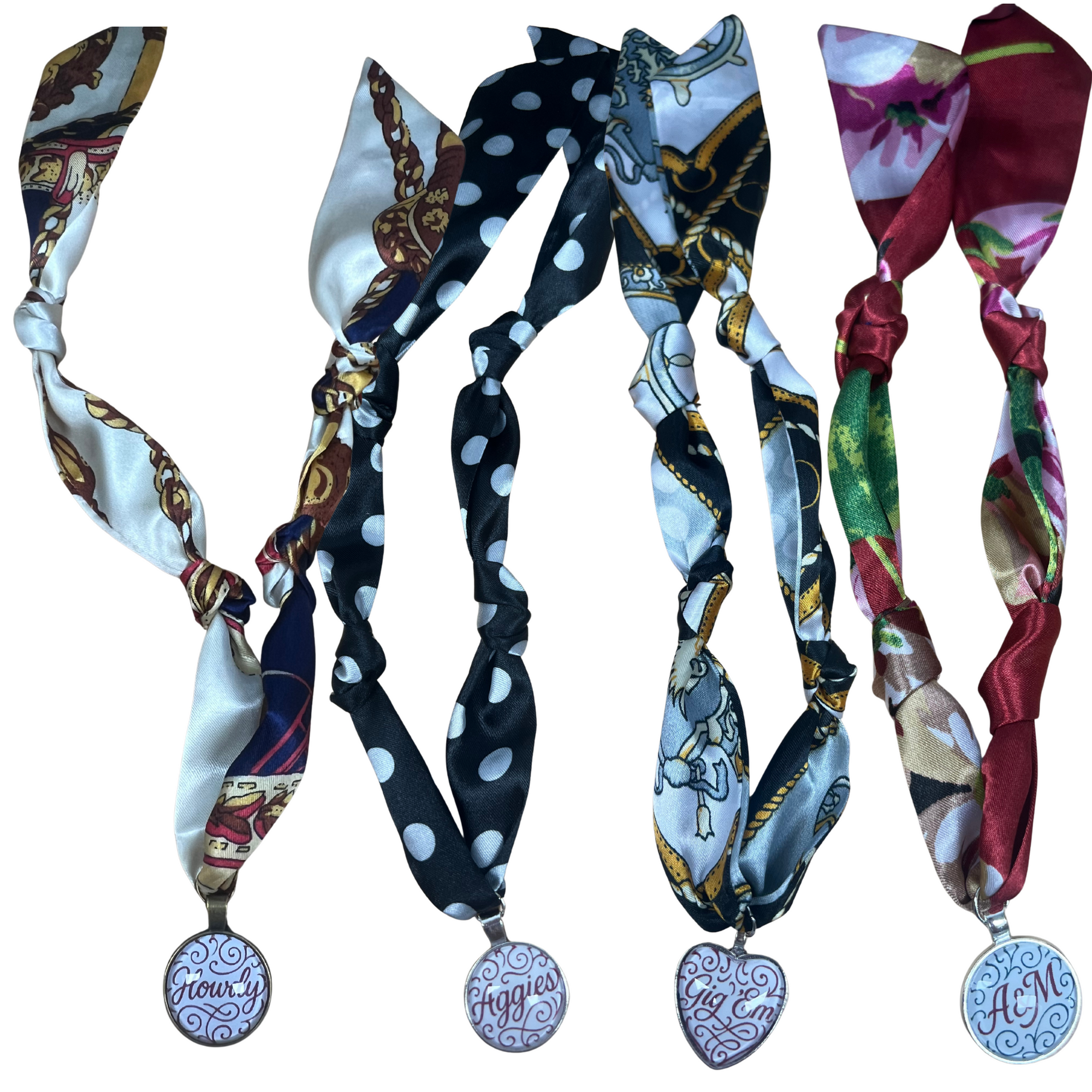 Texas A&M Scarf Necklace