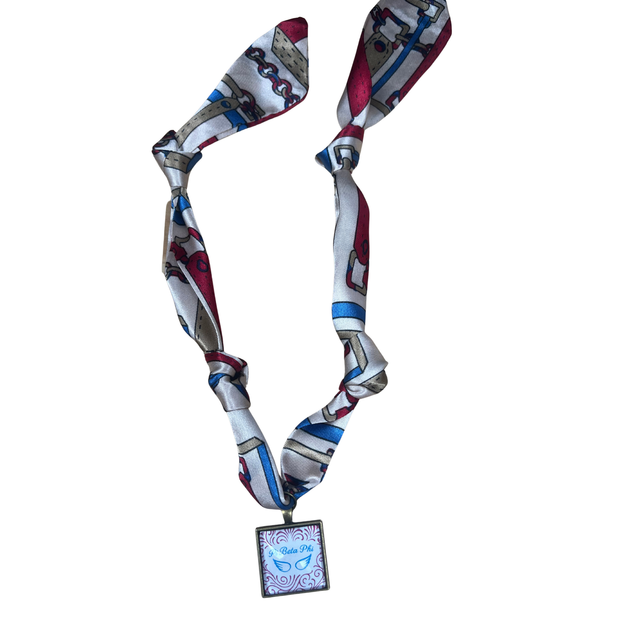 Pi Beta Phi Scarf Necklace