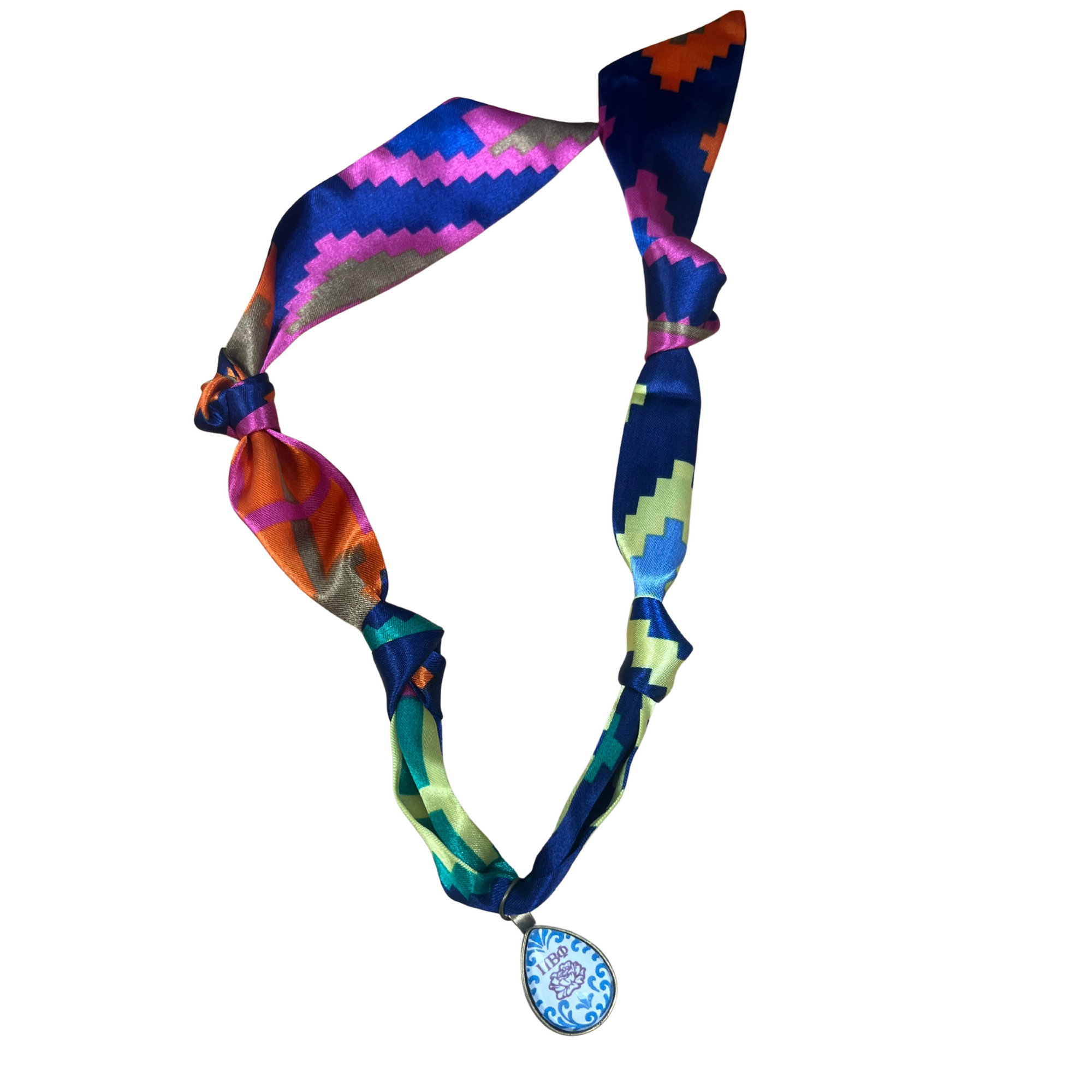 Pi Beta Phi Scarf Necklace