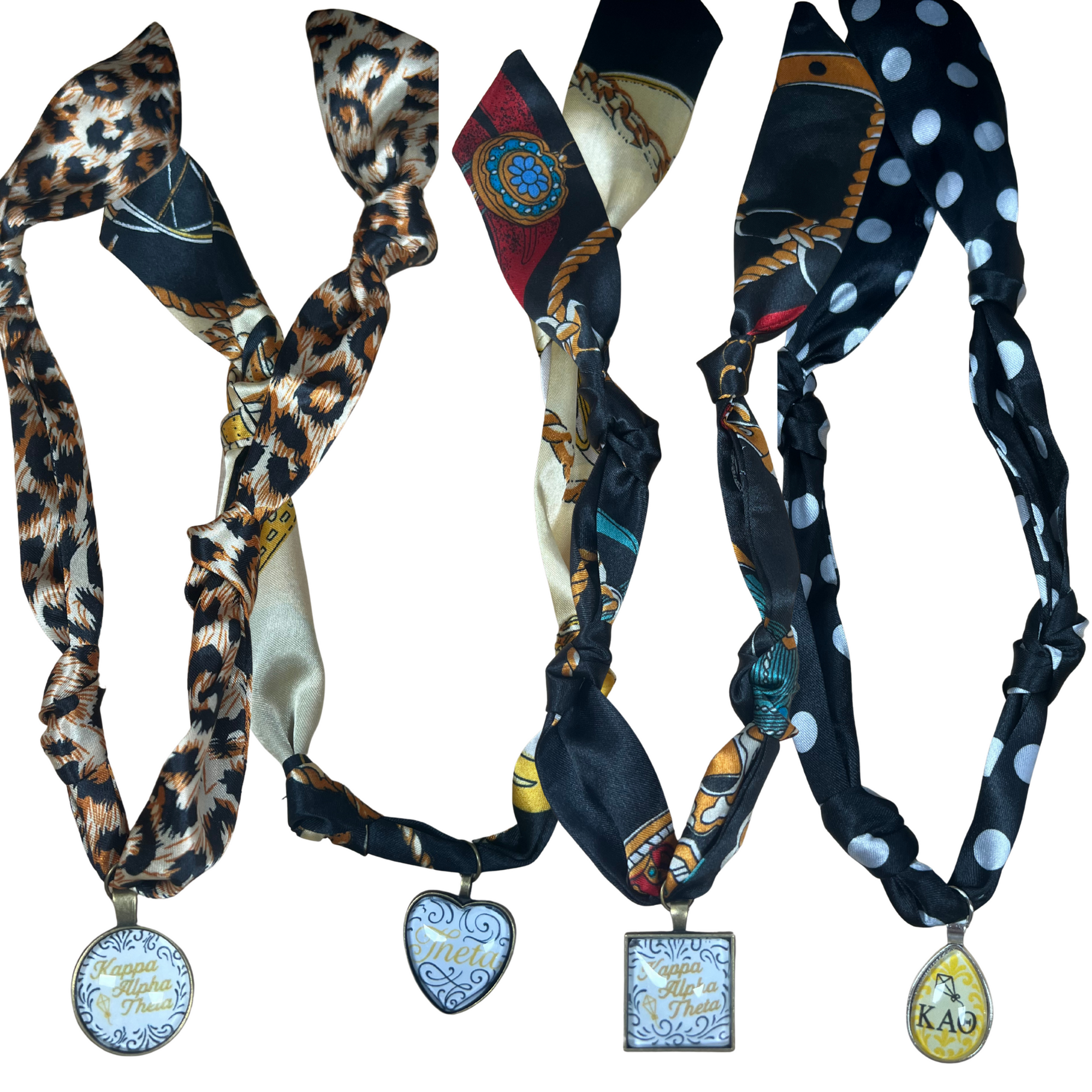 Kappa Alpha Theta Scarf Necklace