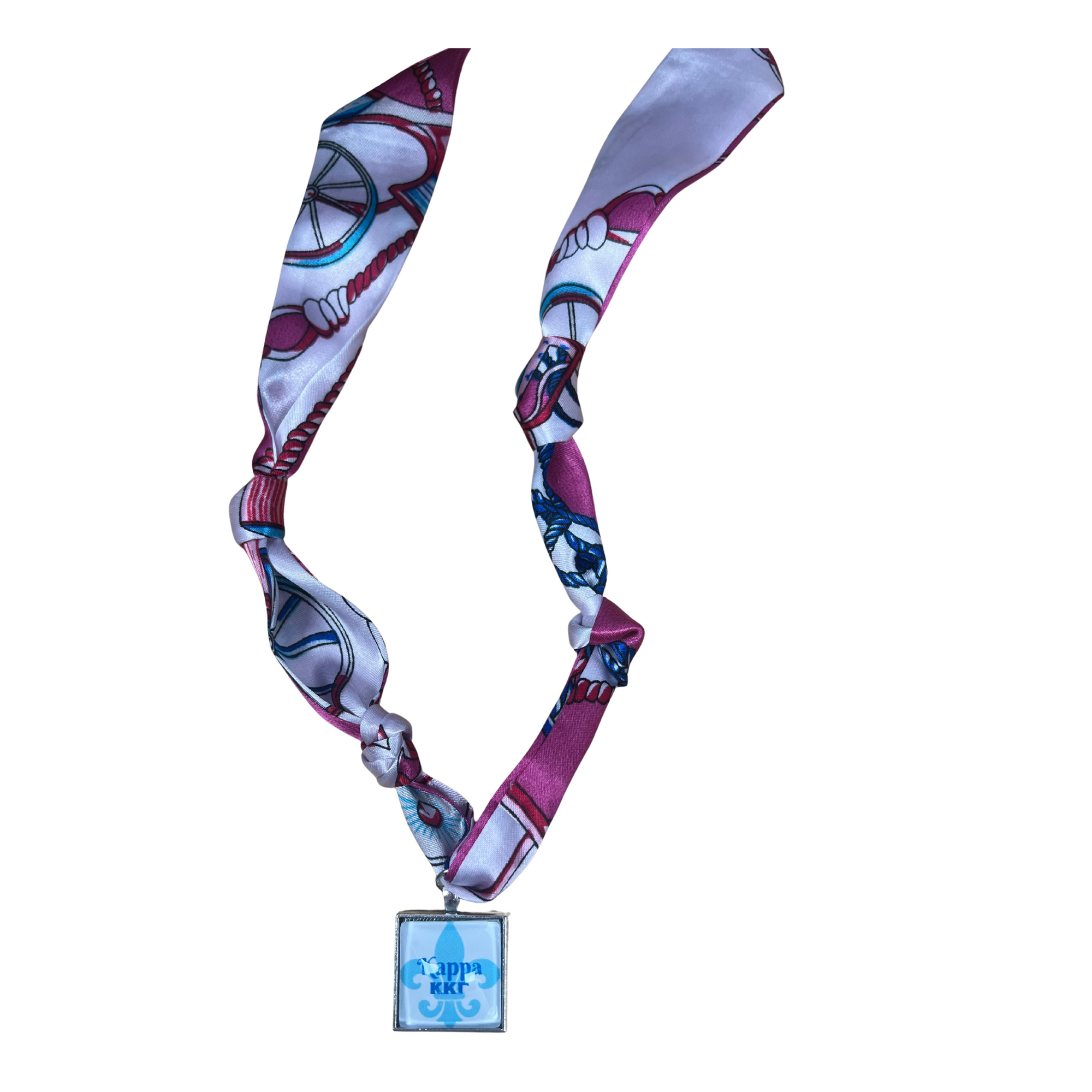 Kappa Kappa Gamma Scarf Necklace