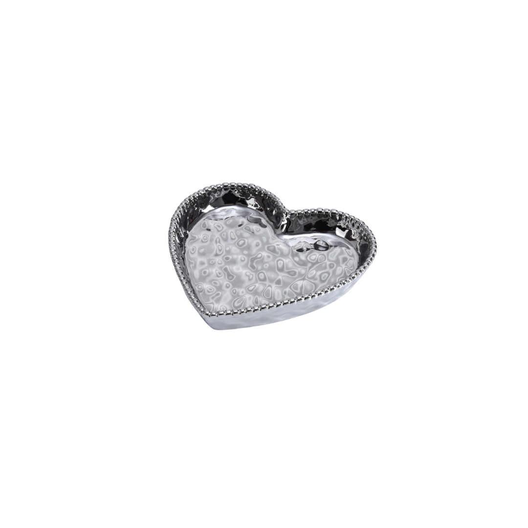 Silver Heart Dish