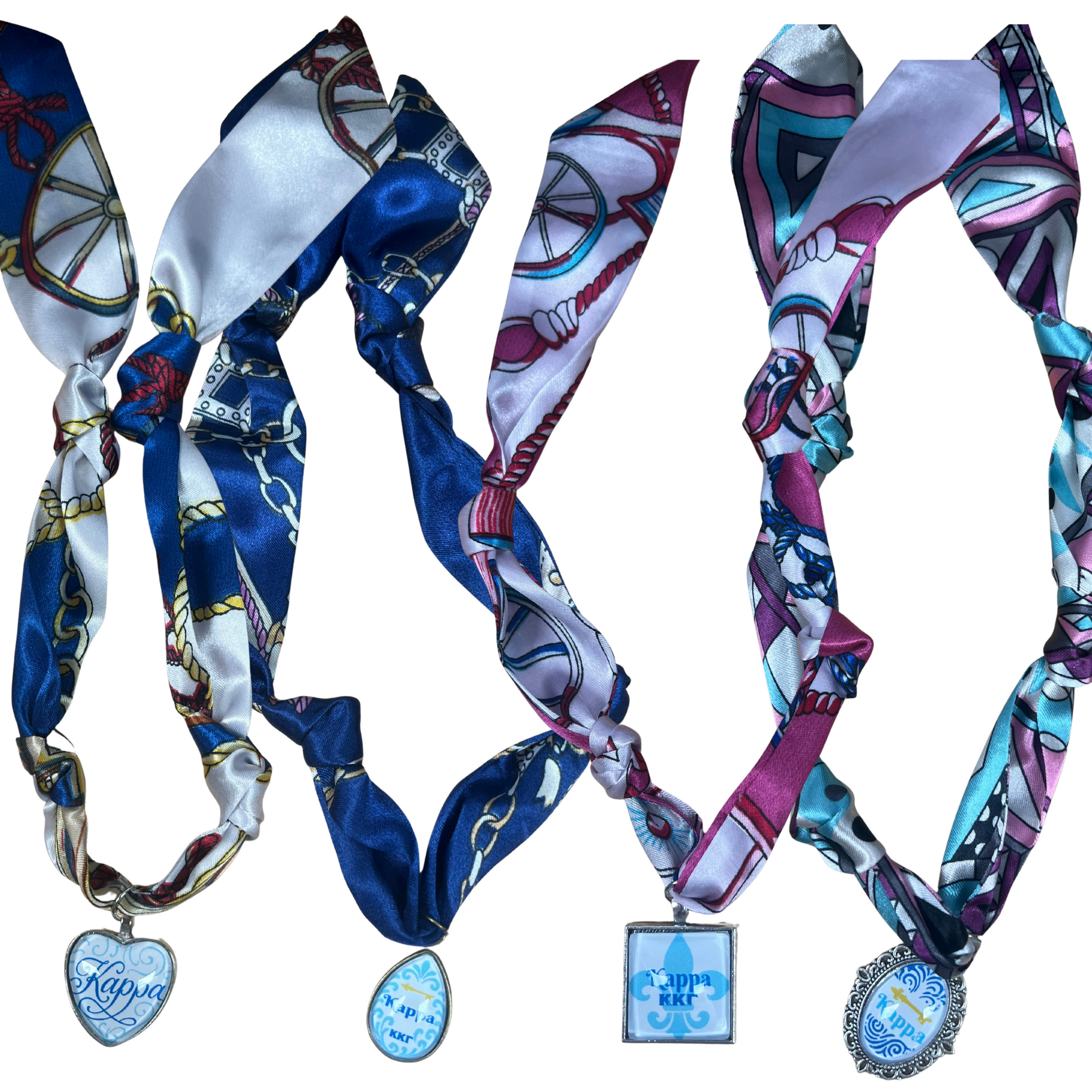 Kappa Kappa Gamma Scarf Necklace