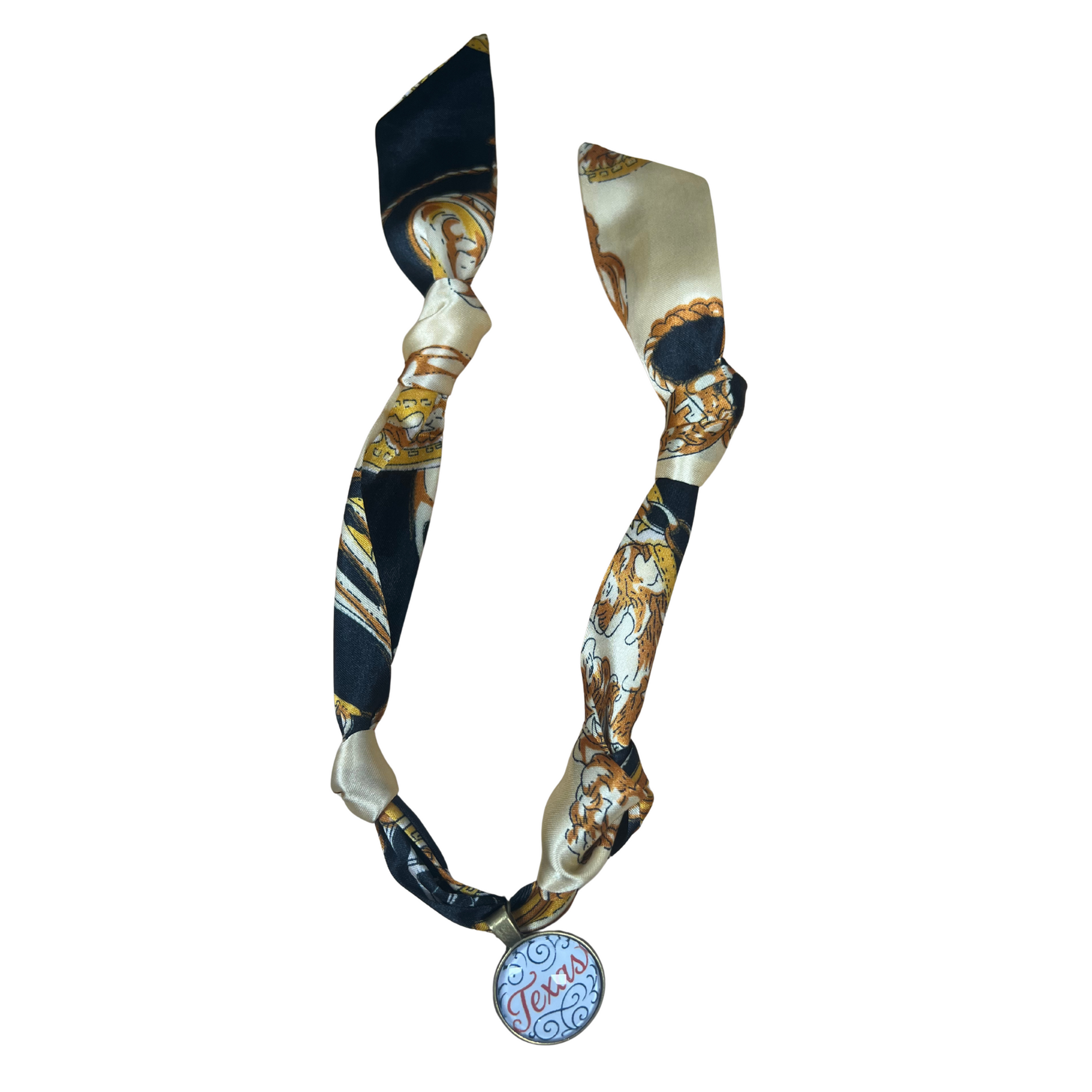 University of Texas Scarf Necklace