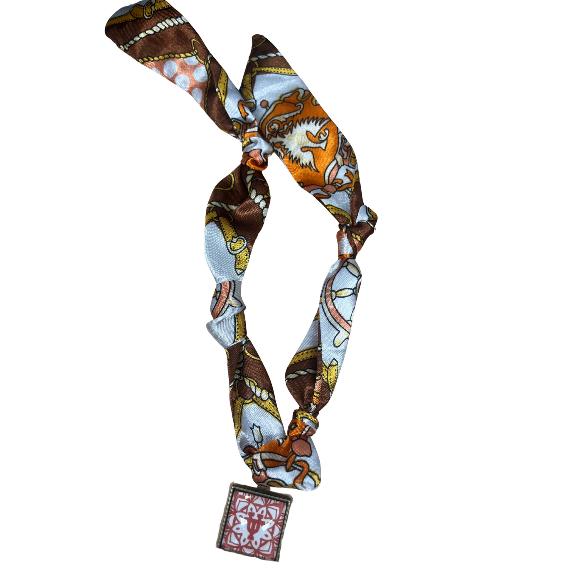University of Texas Scarf Necklace