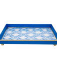 Cane Enameled Oliver Tray