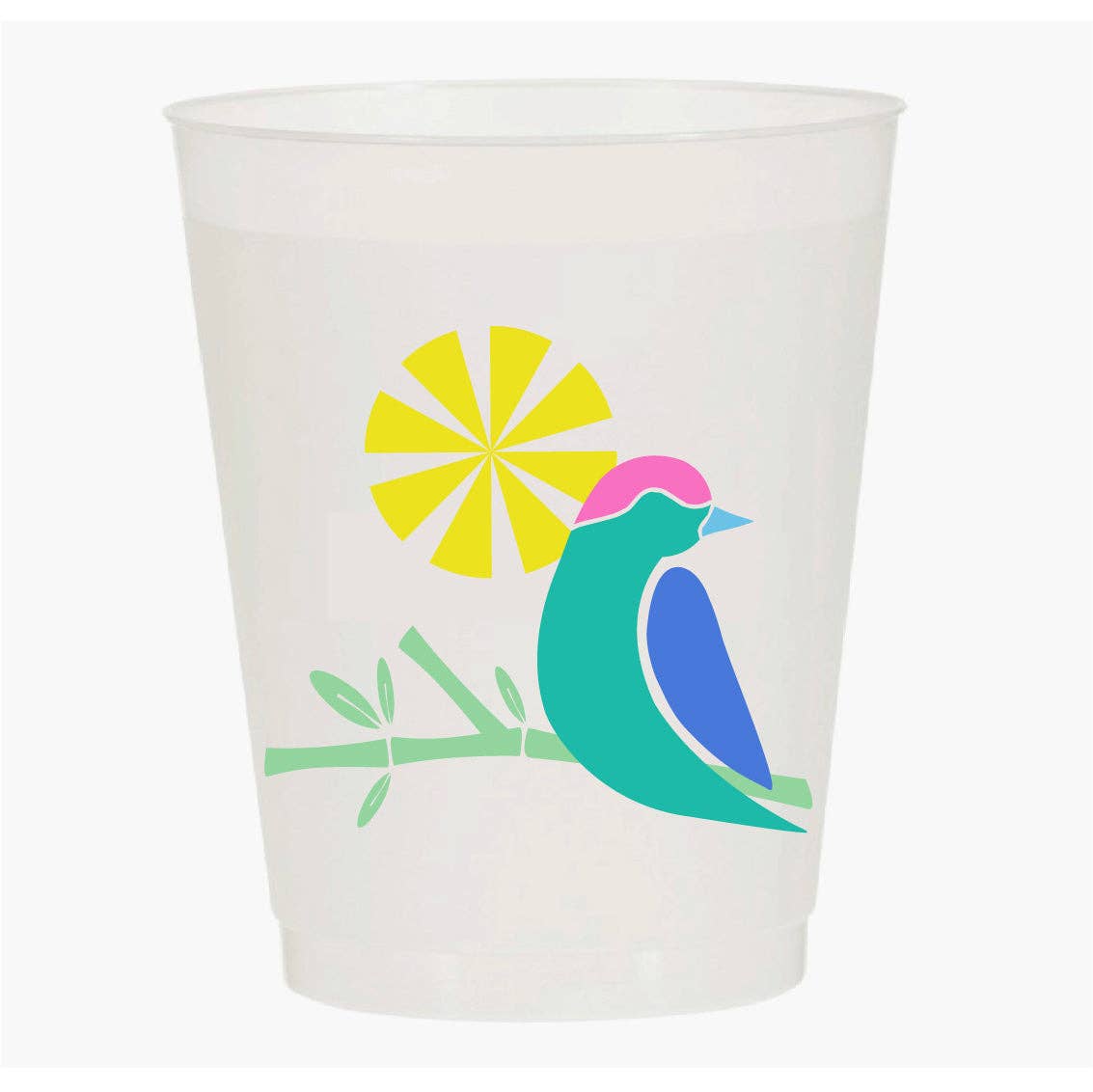 Cheers Bird Bam Shatterproof Frost Flex Cups