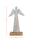 White Metal Angel Figure