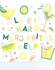 Cocktail Napkins | Margaritas Help - Foil - 20ct