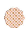 Harmony Plaid Dessert Paper Plates