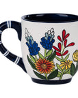 God Bless Texas Flower Mug