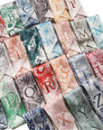 Initial Silk Scarf - Personalized By Letter