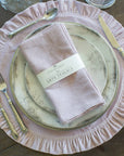 Washed Linen Napkin Set of 4 - New Color: Evergreen