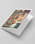 Cute Funny Handmade Vintage Valentine Cards for Her, Him