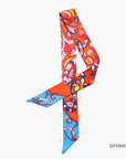 Handbag Handle Ribbon Scarf Purse -Decorative scarf for bags: DFMM1