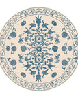 Amelia FloorFlat | Blue: 4'x6'
