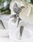 Song Bird Dbl Salt Cellar