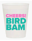 Cheers Bird Bam Shatterproof Frost Flex Cups