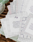 Encouragement for Caregivers Verse Card Set
