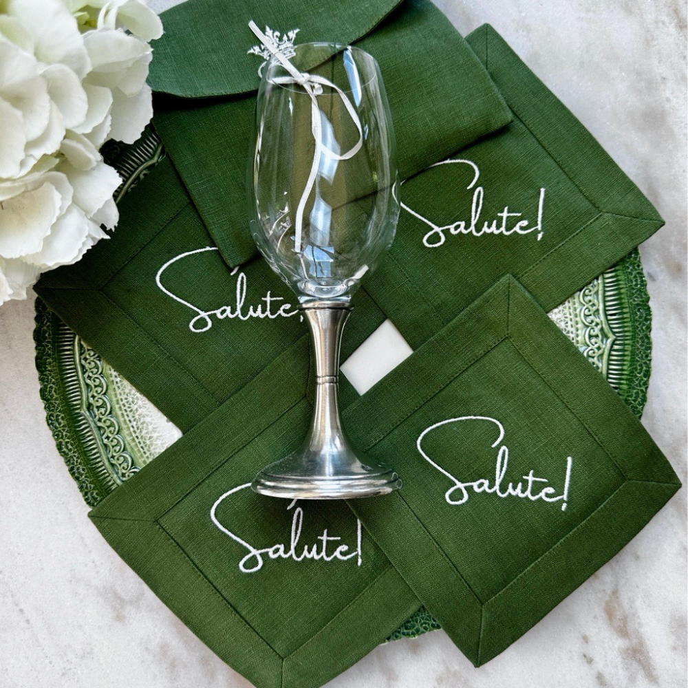 Salute Cocktail Napkin Set