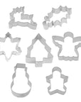 Christmas 7 Piece Cookie Cutter Set